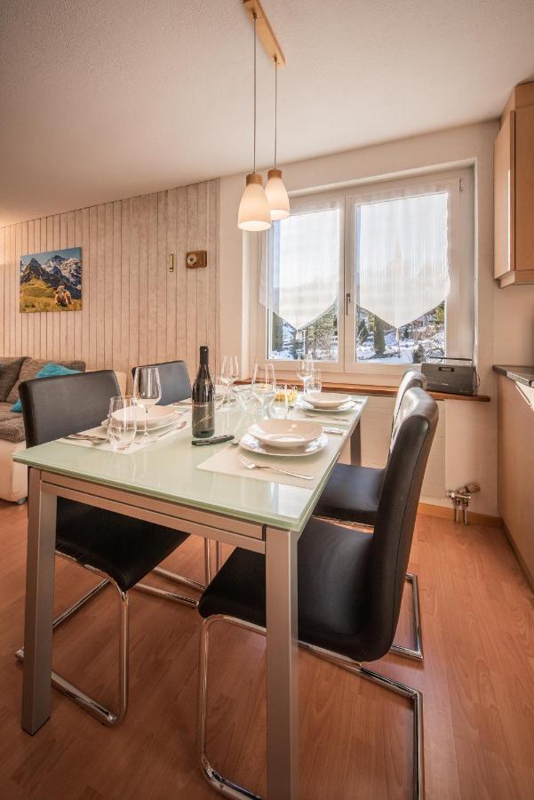 Atemberaubende Sicht Auf Eiger Nordwand Apartment Grindelwald Ngoại thất bức ảnh