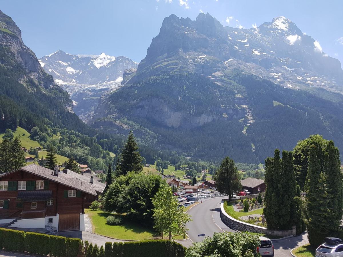 Atemberaubende Sicht Auf Eiger Nordwand Apartment Grindelwald Ngoại thất bức ảnh
